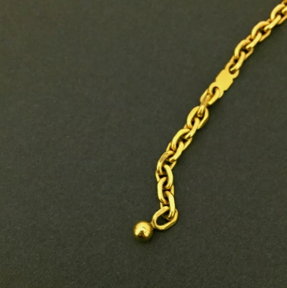 HERMES GOLDTONE GLOVES HOLDER/P1189 - Picture 9 of 11